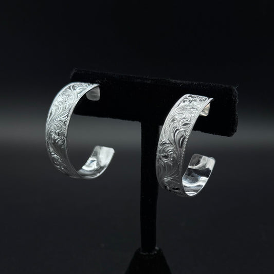 Hoop style earrings