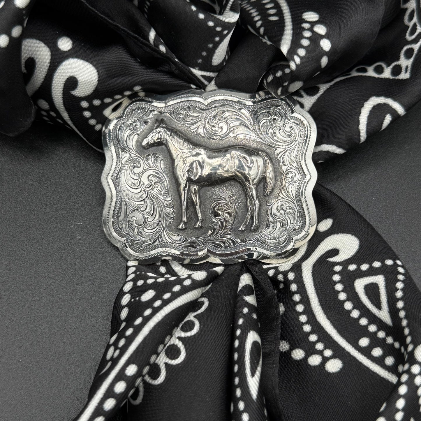 Quarter Horse Scarf Slide