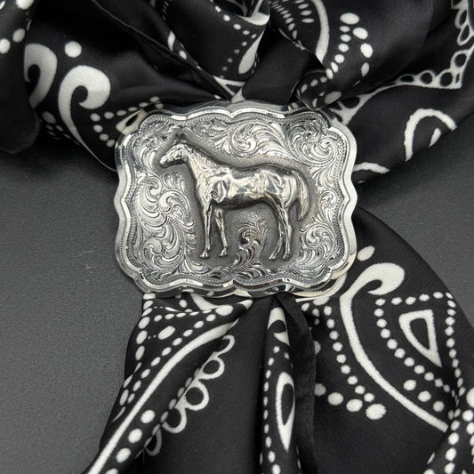 Quarter Horse Scarf Slide